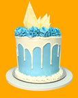 Goldies Bake Shop birthday cakes double height drip cakes show stopping birthday cakes