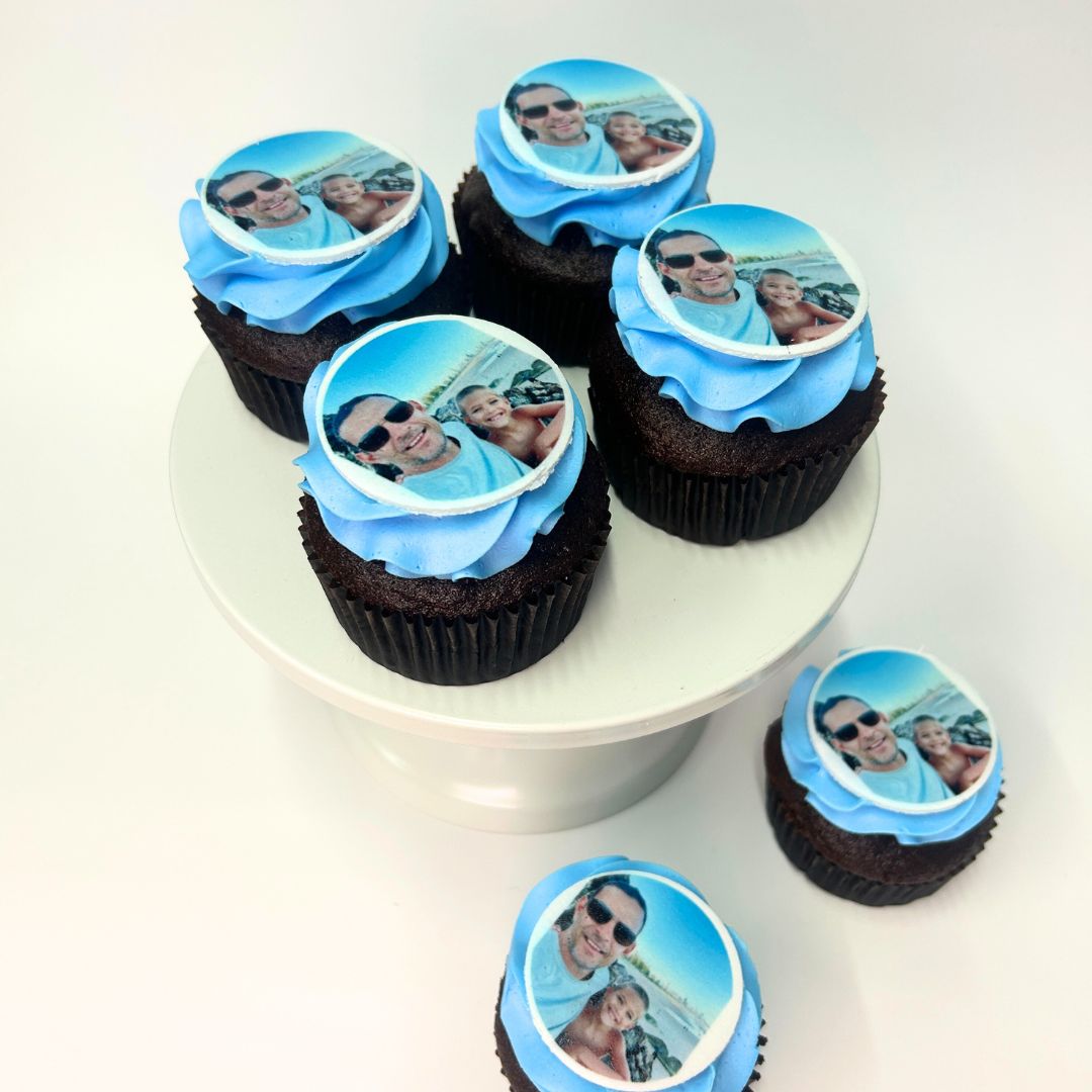 Edible Image CupCakes Photo Cup Cakes Gold Coast