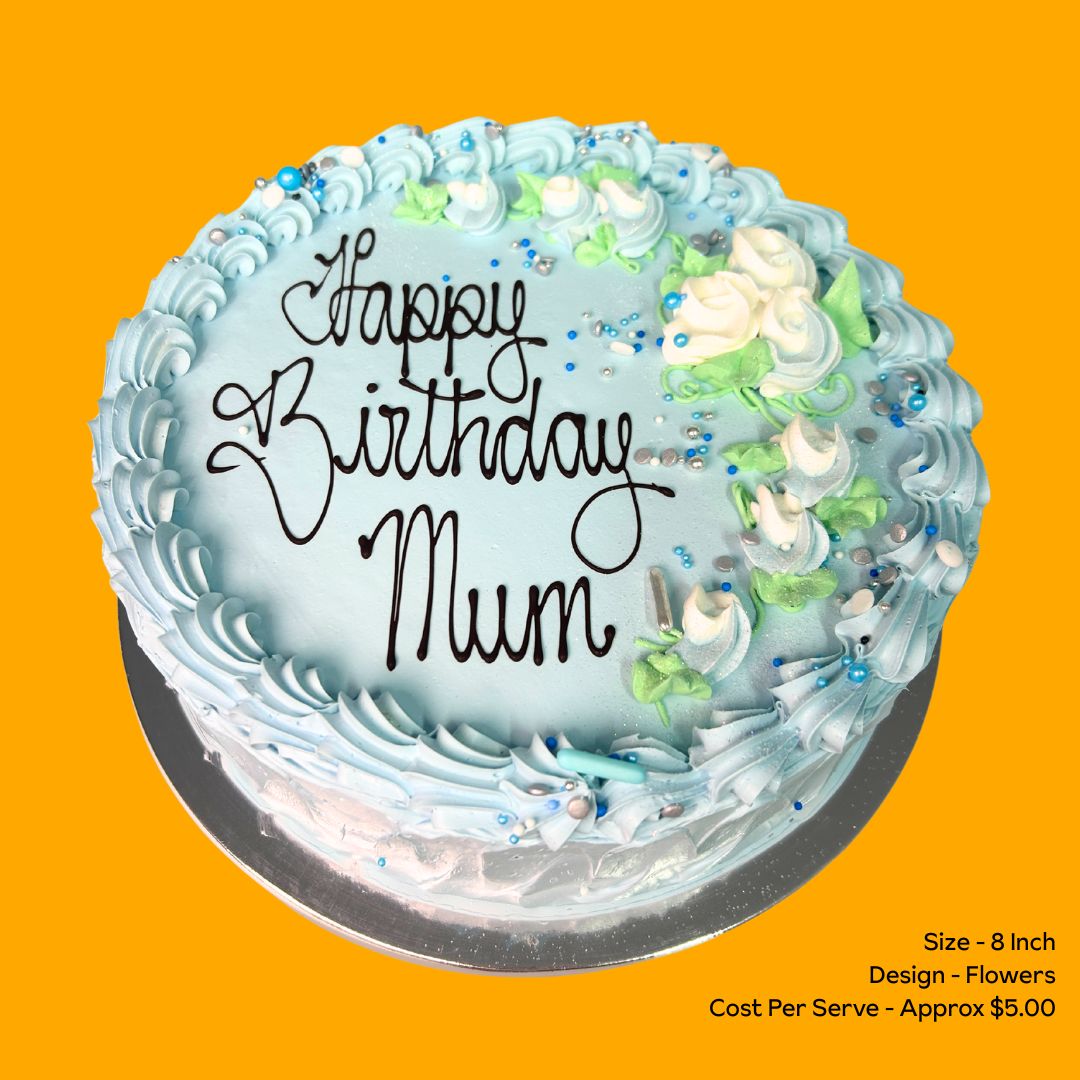 Birthday Cake Egg & Diary Free Goldies Bake Shop Gold Coast Allergen Friendly