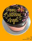 Mud Cake 6 Inch Jelly Design