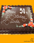Mud Cake Full Tray Flower Design