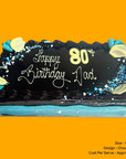 Mud Cake Half Tray Choc Wedge Design