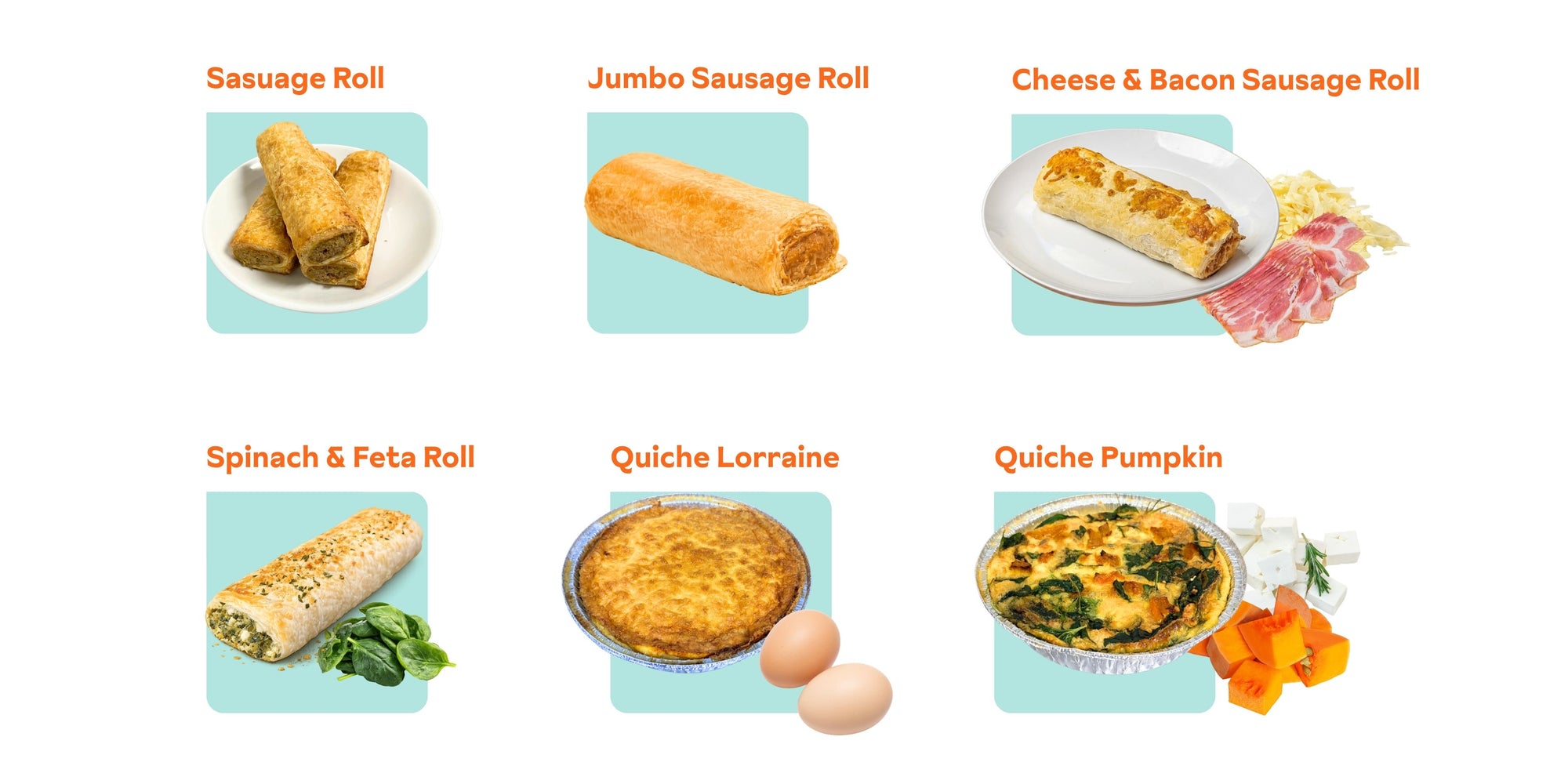 Goldies Bake Shop Savouries Menu Gold Coast