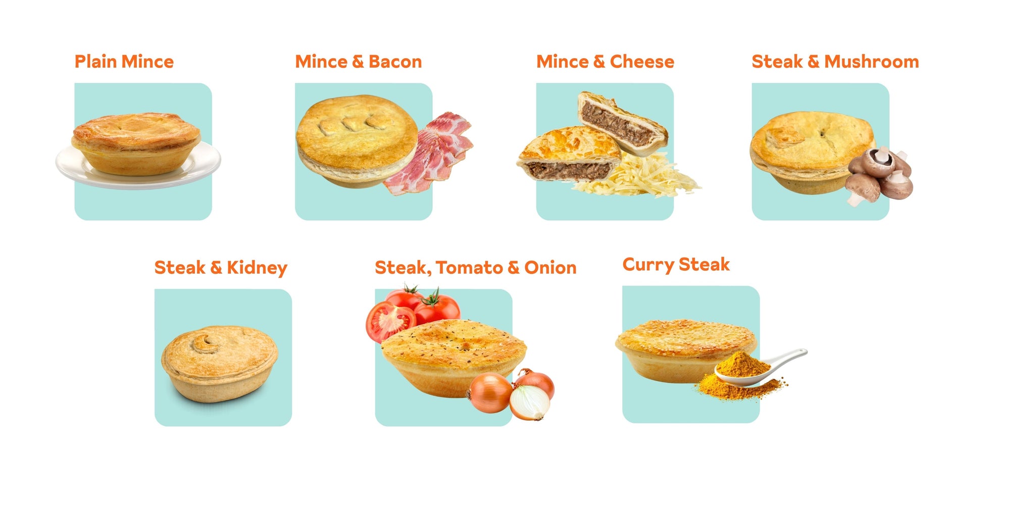 Goldies Bake Shop Traditional Pie Menu Gold Coast