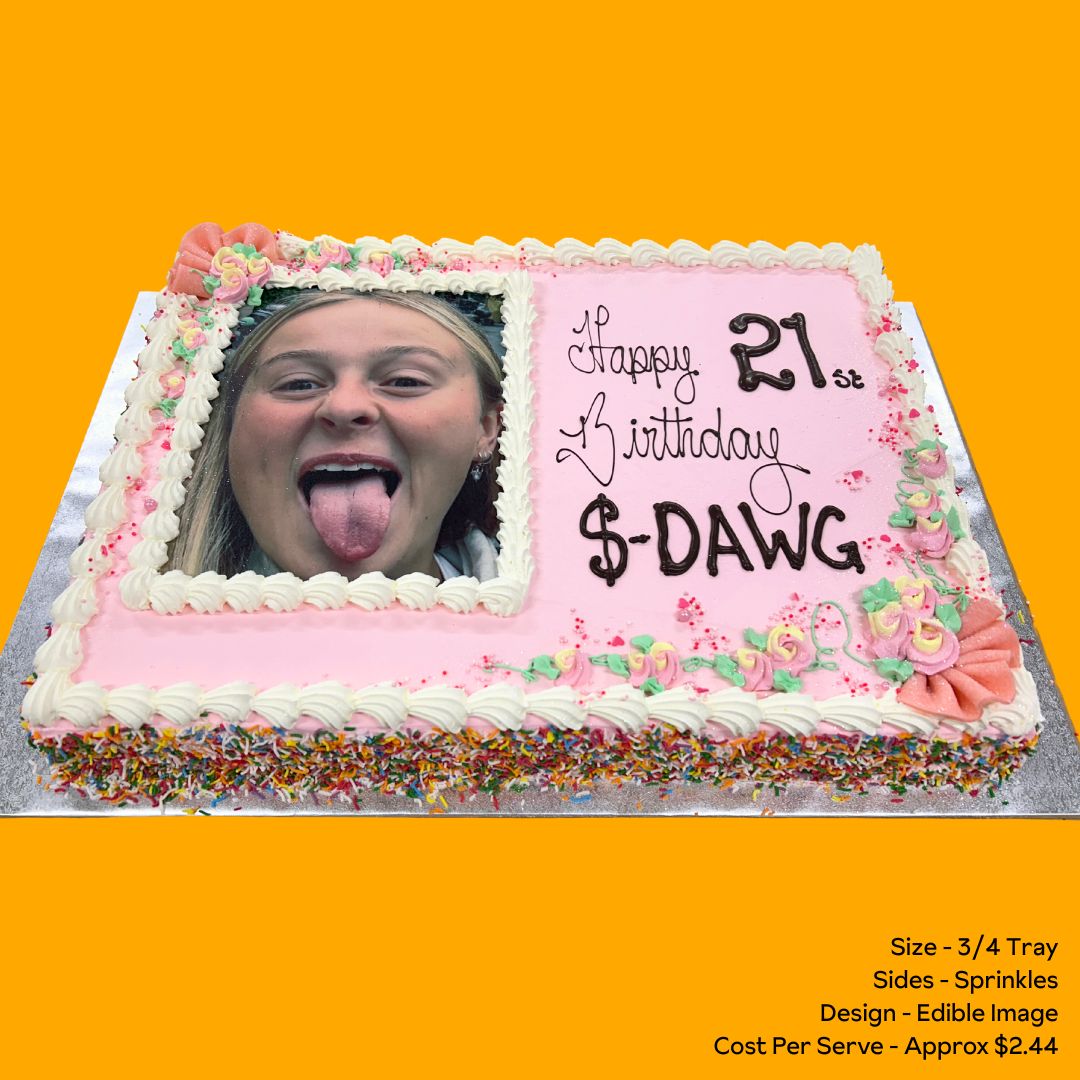 Custom Photo Cakes Gold Coast Goldies Bake Shop Make To Order Custom Cakes