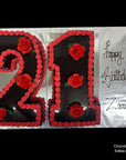 Custom Number Birthday Cakes Gold Coast Goldies Bake Shop 